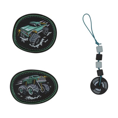 DerDieDas Super Truck Wechselbuttons